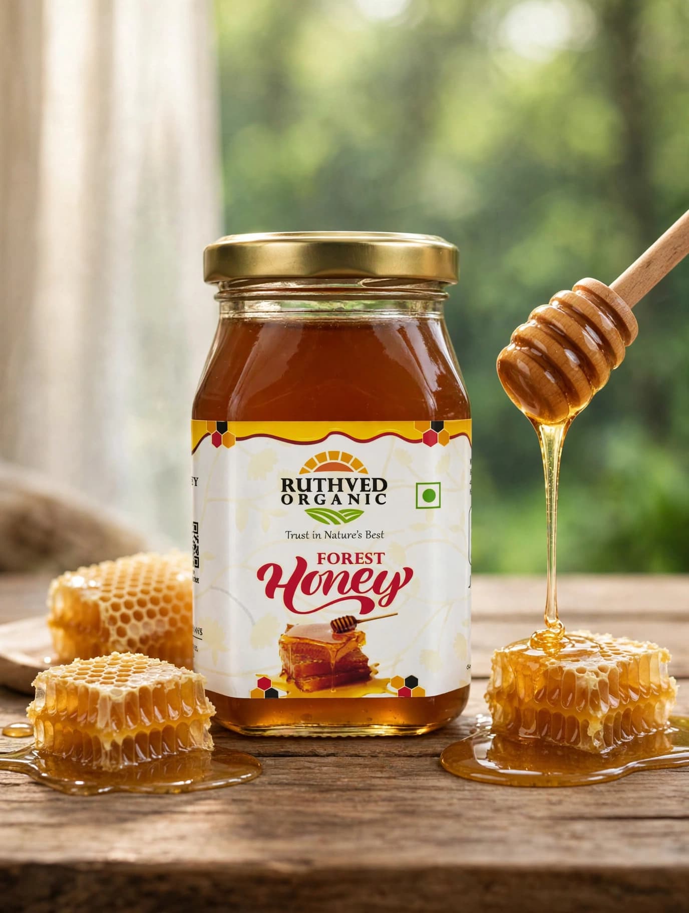 Pure Raw Forest Honey view 5